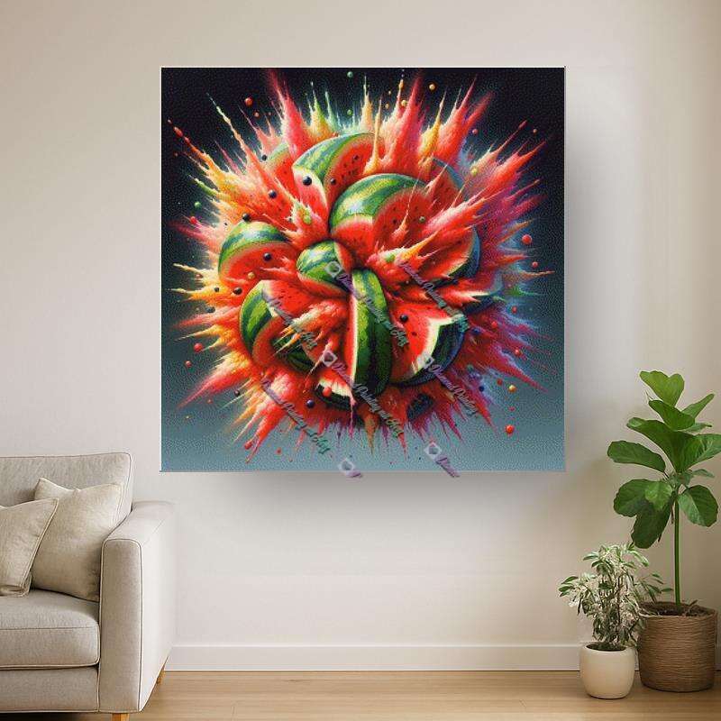 Explosion der Wassermelone (Normal)