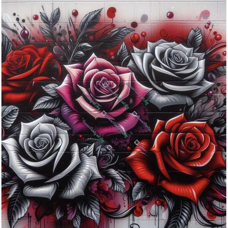 Das Rosengraffiti-CP