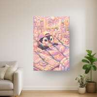 Pingu am painten Pastell (Normal)