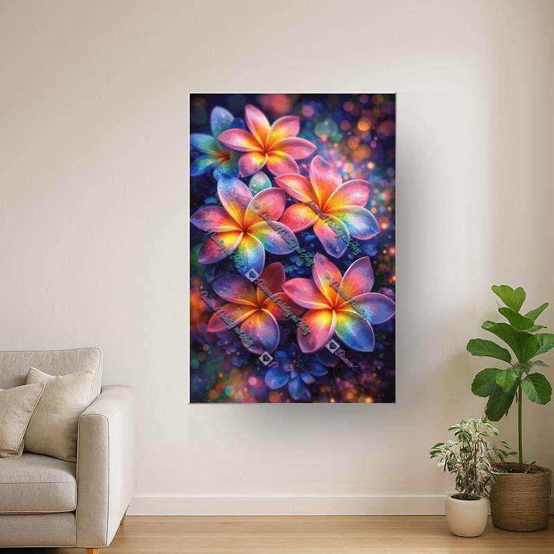 Regenbogen Frangipani (Normal)