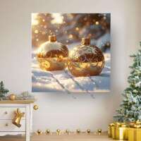 goldene Weihnachtskugeln (Normal)