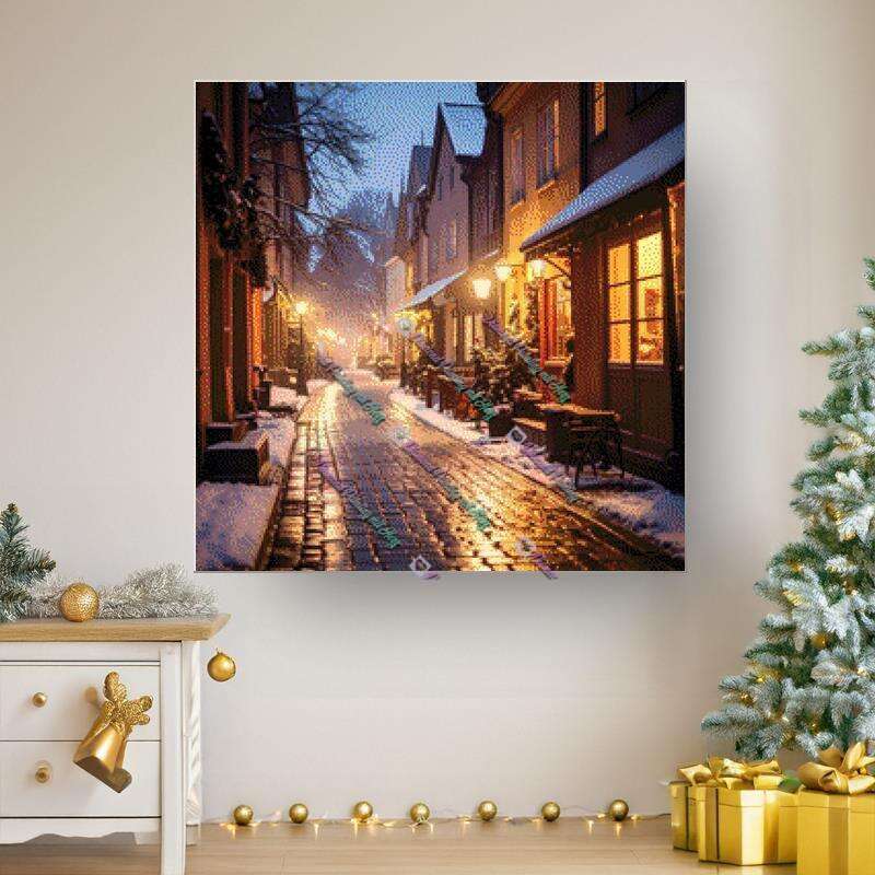 weihnachtliche Gasse (Fairy Dust)