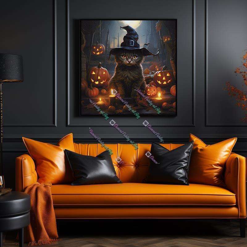 Halloween Katze