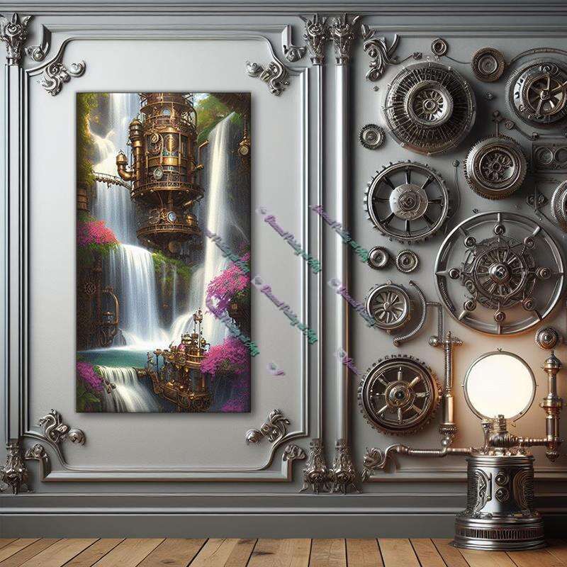 Steampunk Wasserfall
