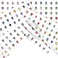Stickerbogen Rund