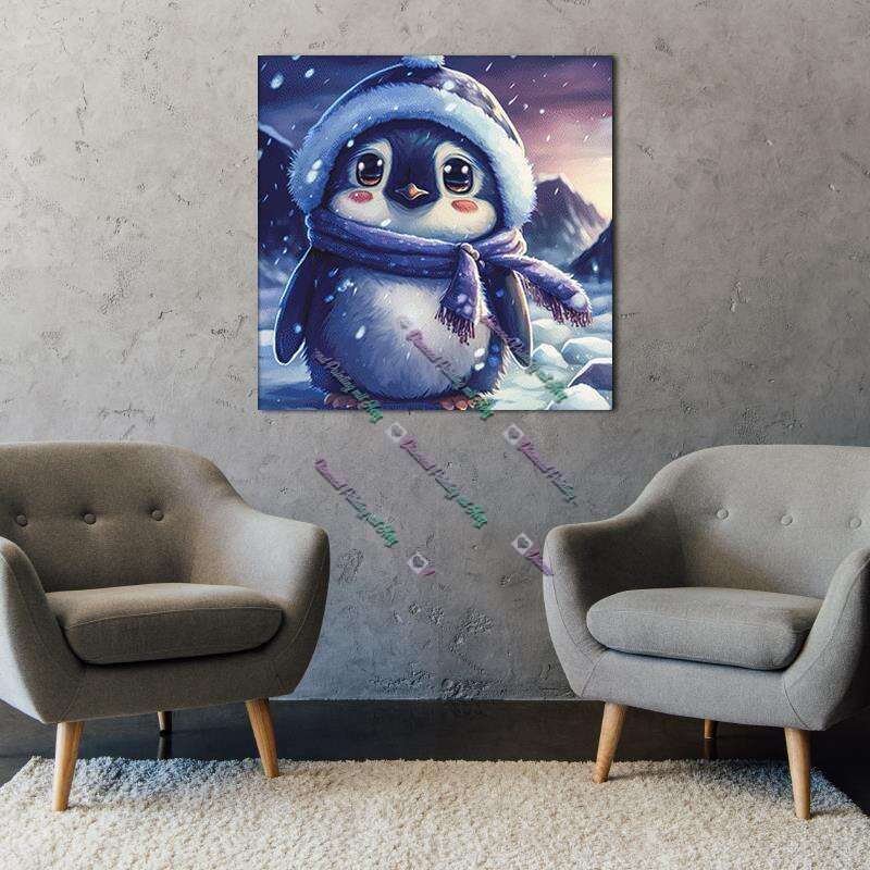 Süßer Pinguin