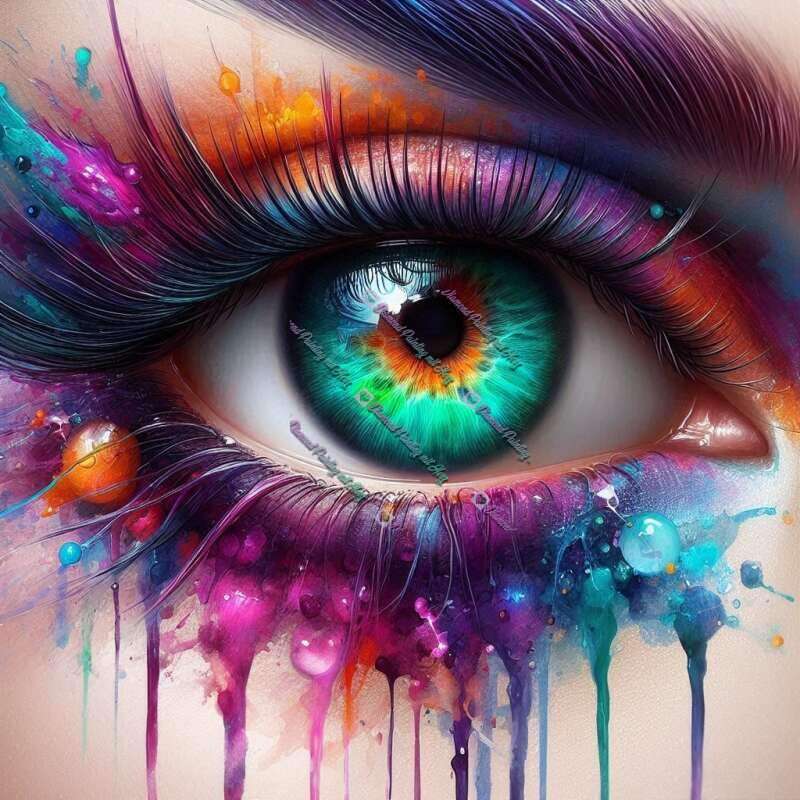 Das Auge Im Aquarell-CP